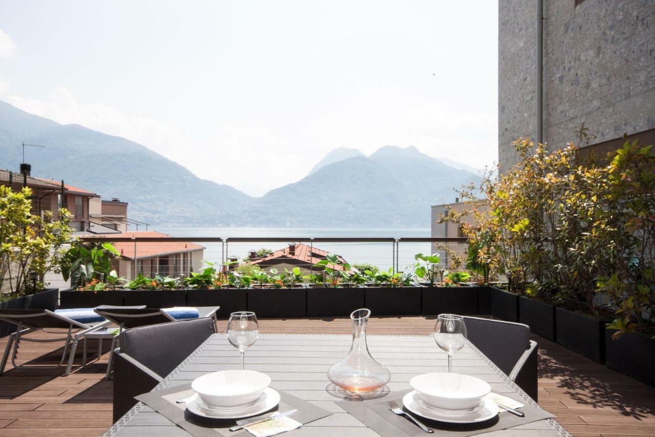Terrazza Sul Lago - Acquaseria, San Siro By Lovecomo Exteriör bild